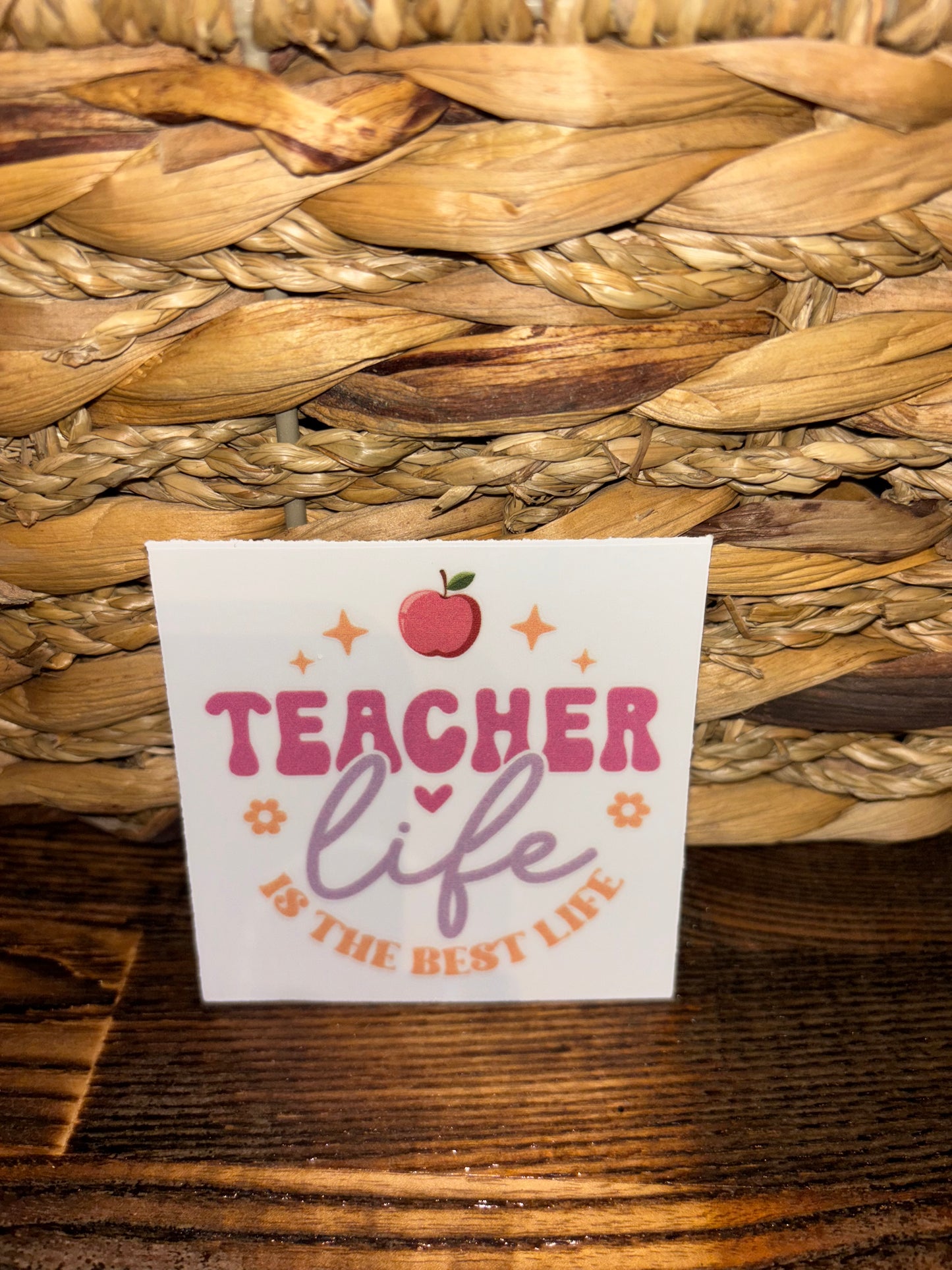 Teacher life is the best life