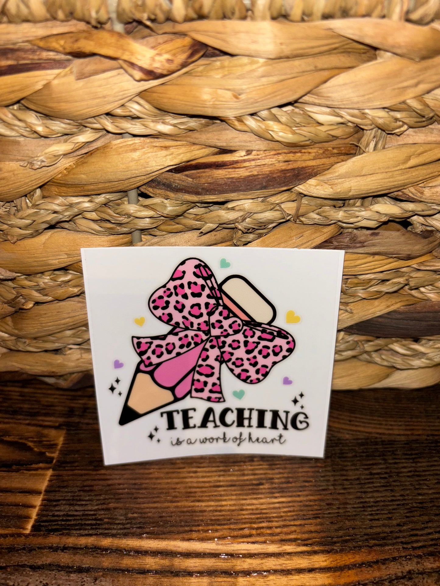 Teaching is a work of heart