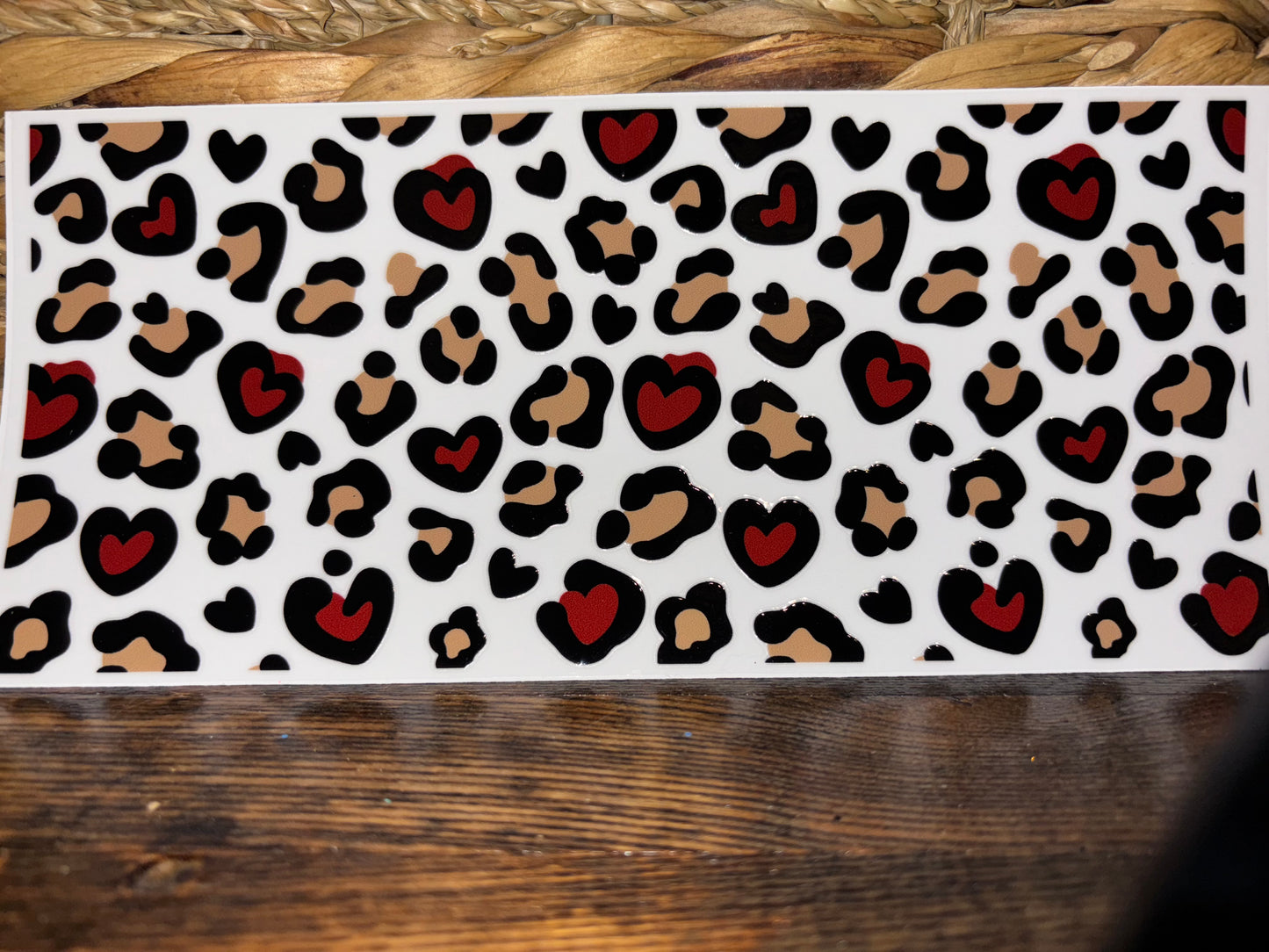 Cheetah hearts wrap