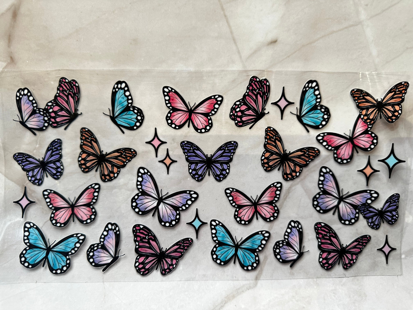 Colorful butterflies