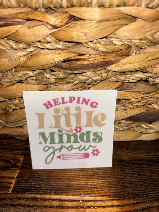 Helping little minds grow