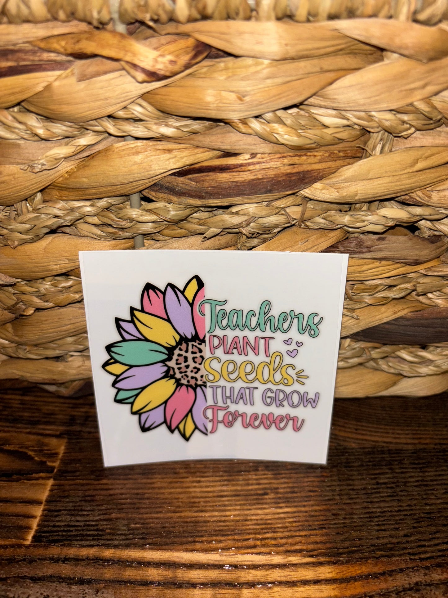 Teachers plant seeds that grow forever