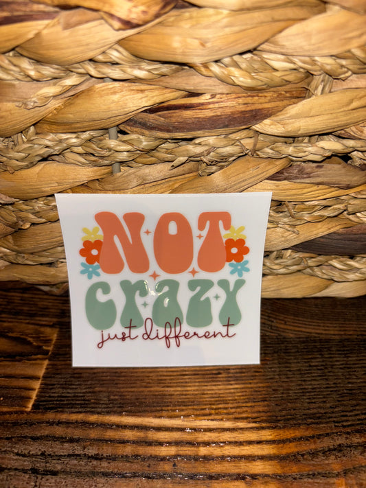 Not crazy, just different