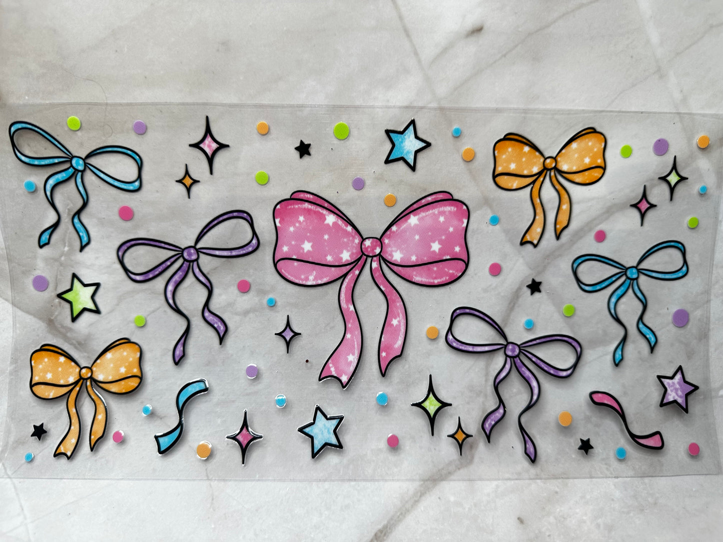 Colorful bows